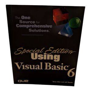 Using Visual Basic 6: Special Edition Paperback Jeff Spotts Vintage New